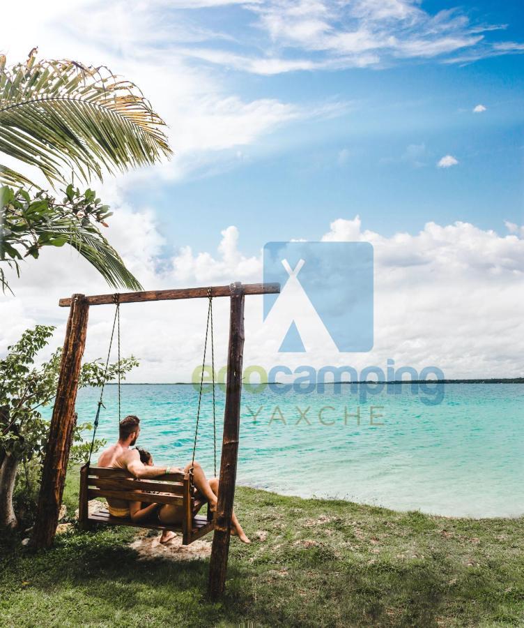 Ecocamping Yaxche باكالار المظهر الخارجي الصورة