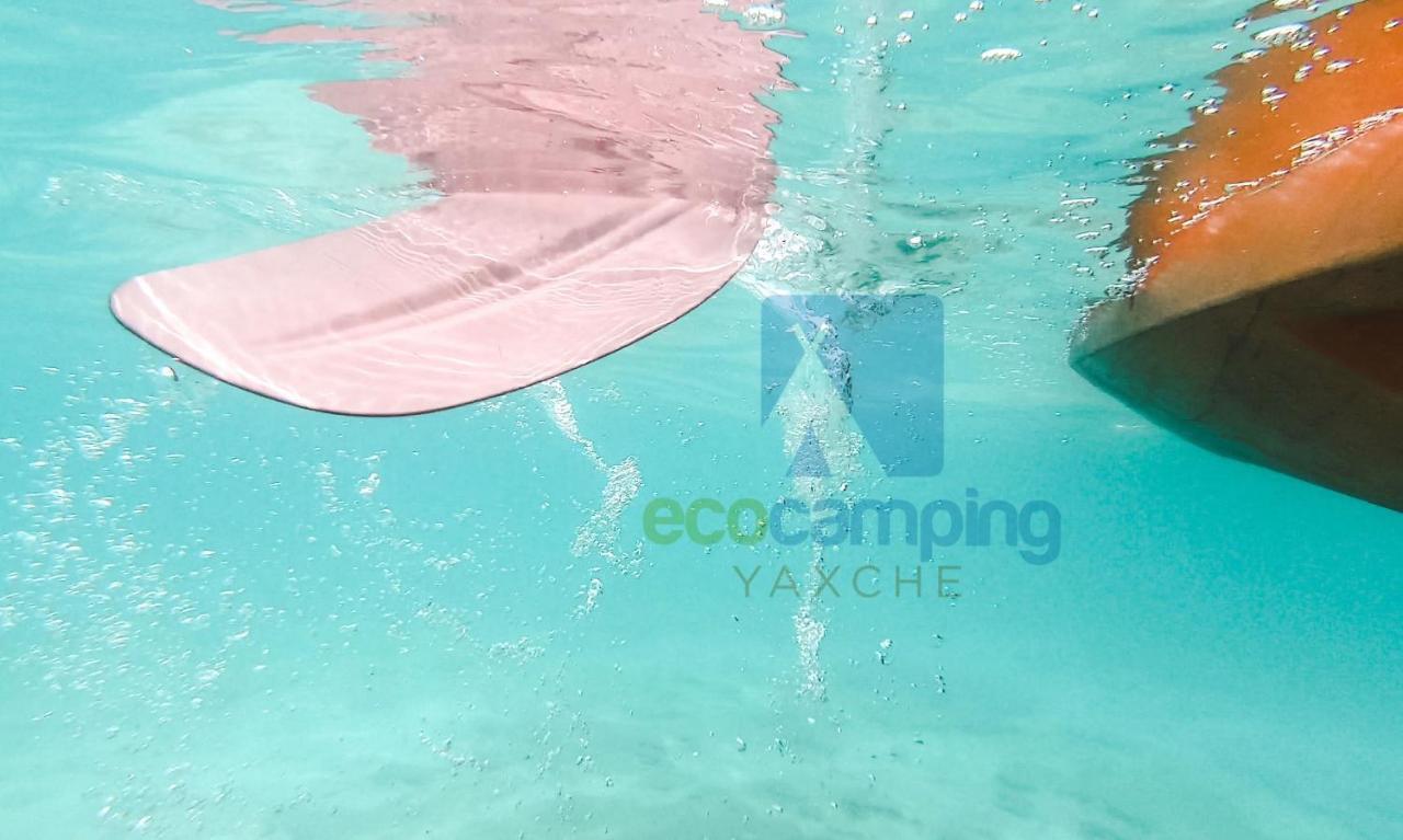 Ecocamping Yaxche باكالار المظهر الخارجي الصورة