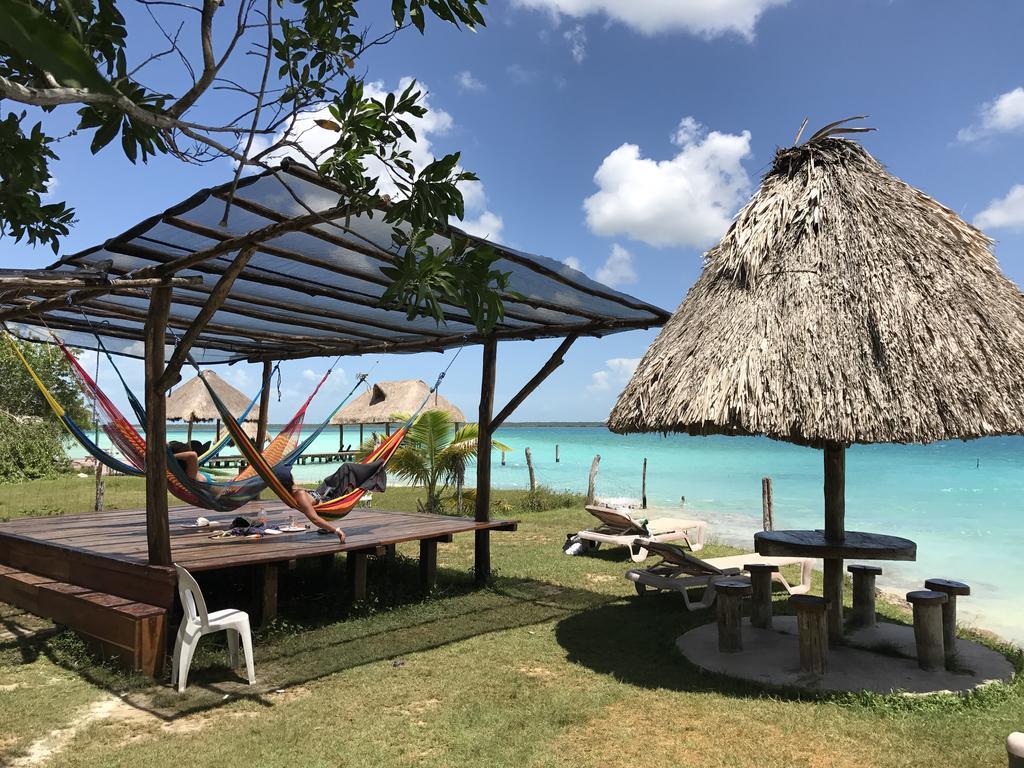Ecocamping Yaxche باكالار المظهر الخارجي الصورة
